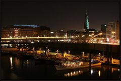 Abends in Hamburg