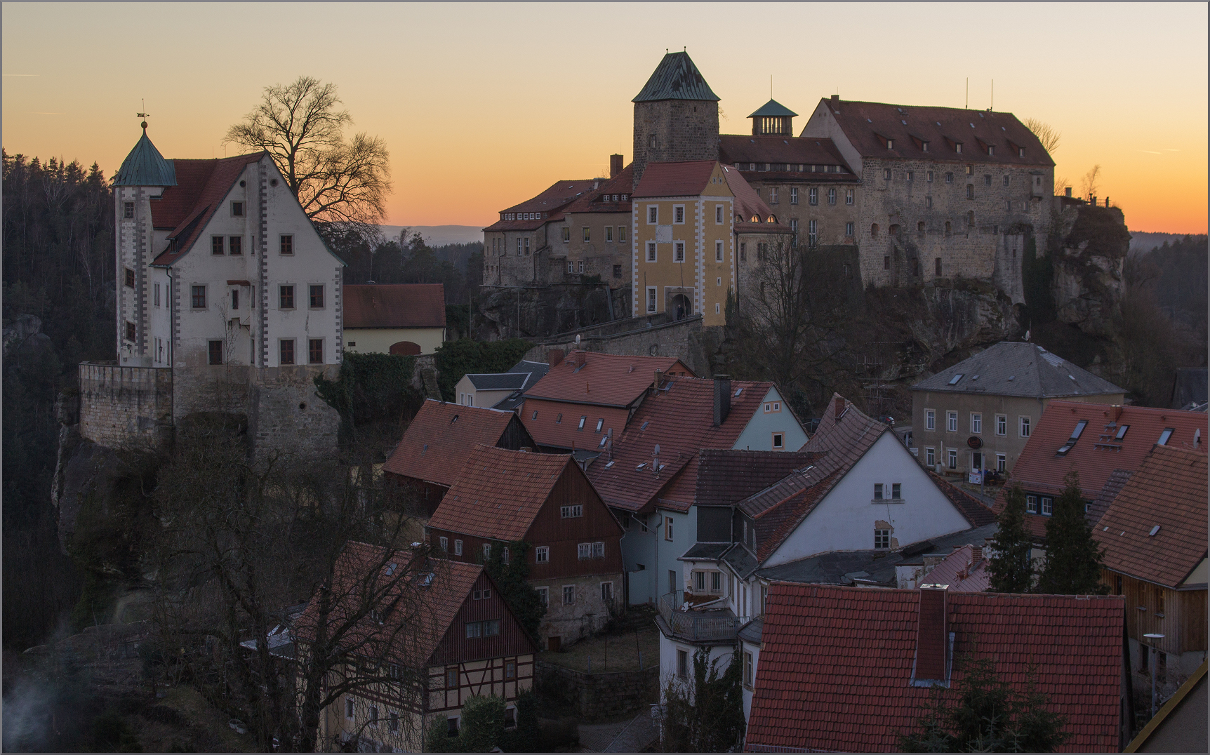 Abends in Hohnstein