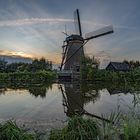 Abends in Kinderdijk