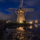 Abends in Kinderdijk