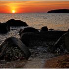 Abends in Klein Zicker auf Rügen