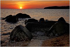 Abends in Klein Zicker auf Rügen