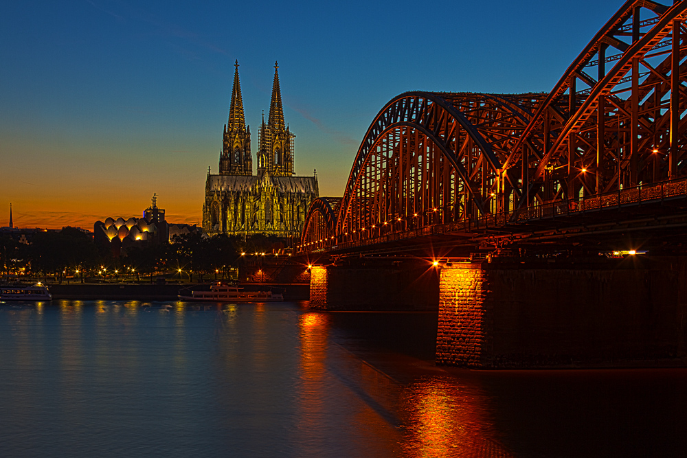 Abends in Köln