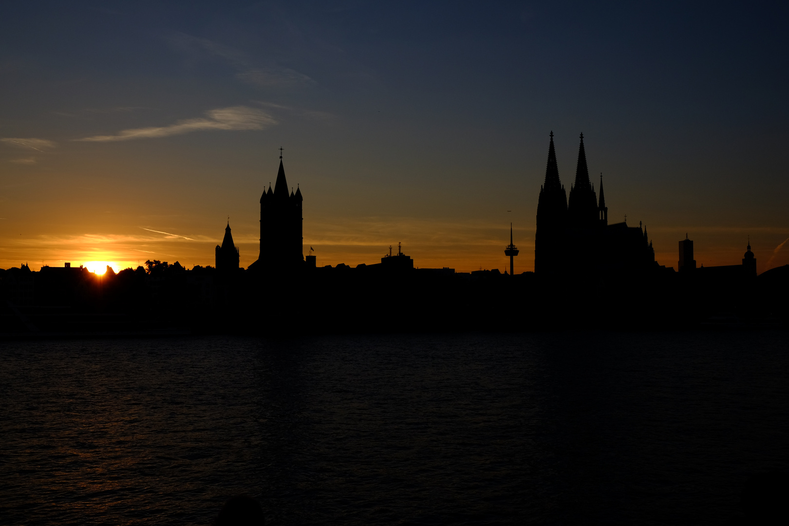 Abends in Köln