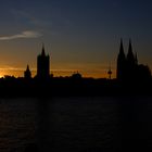 Abends in Köln