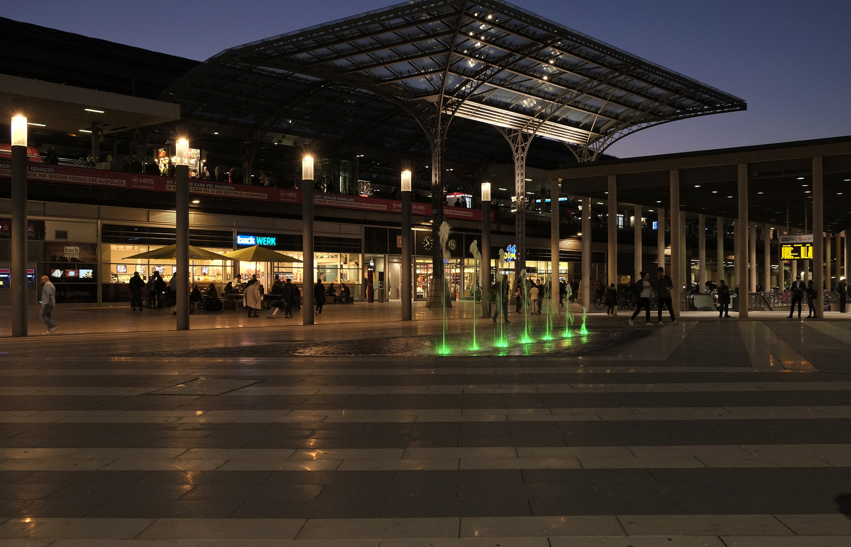 abends in Köln