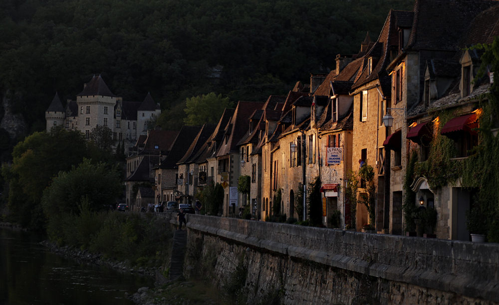 abends in La Roque  Gageac