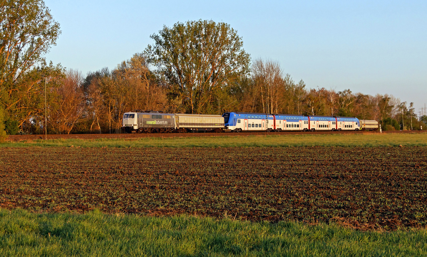 Abends in Lampertheim