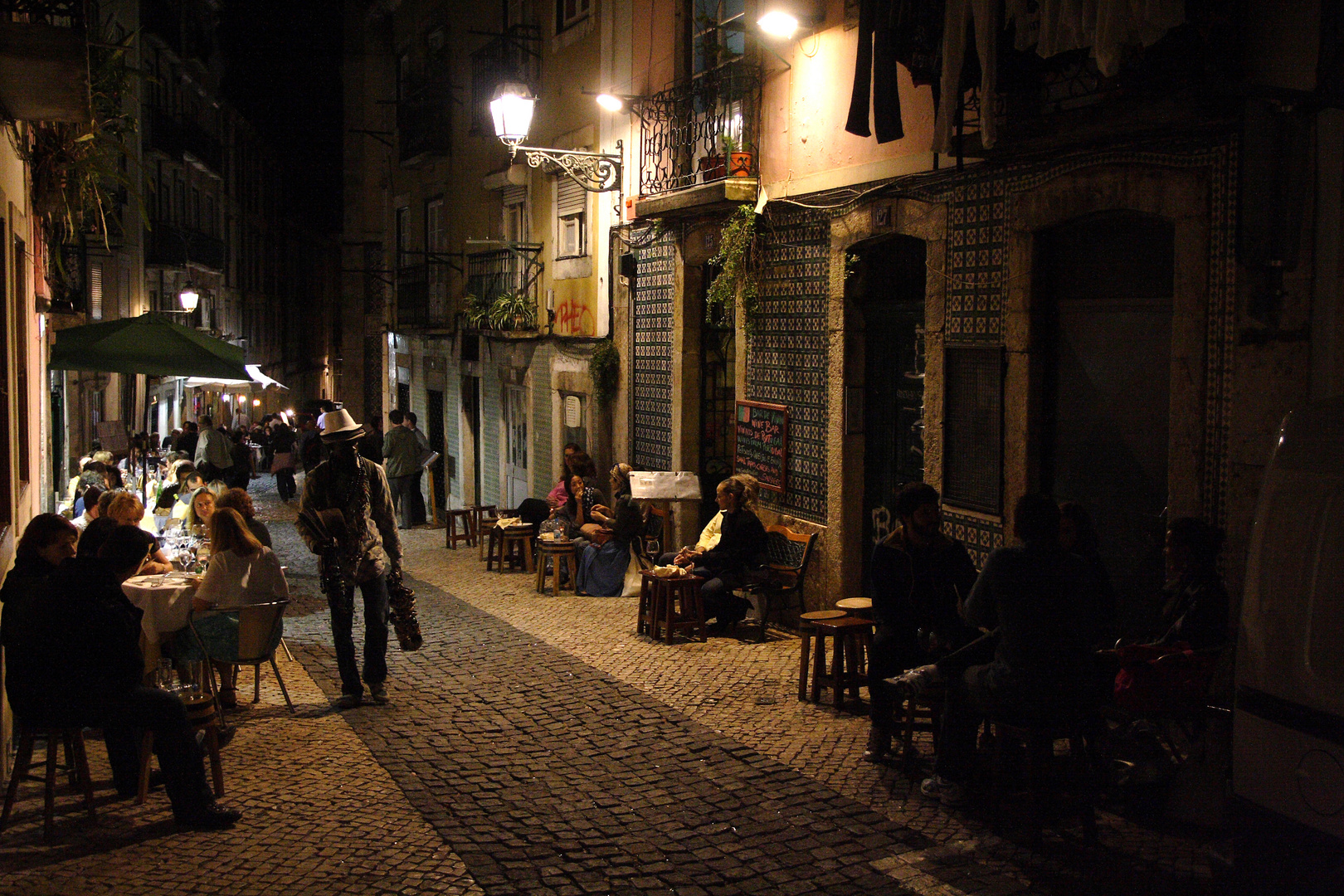 abends in Lissabon