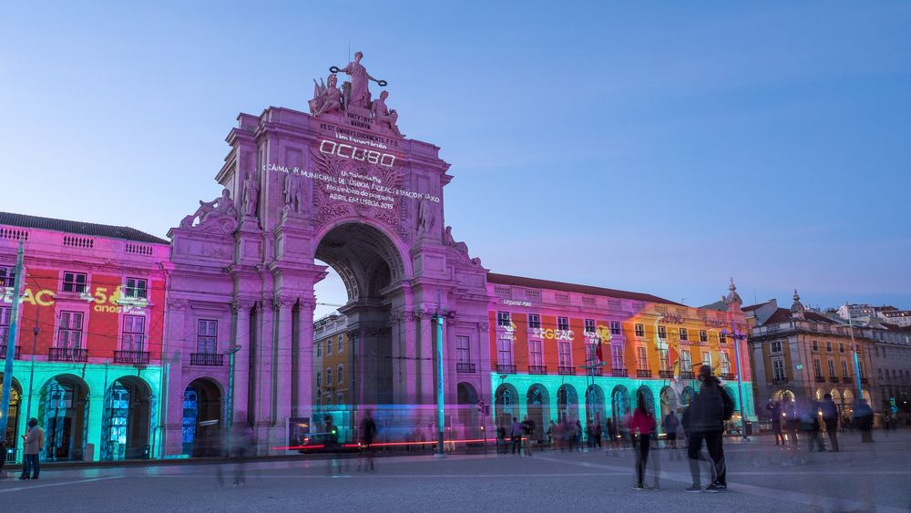 Abends in Lissabon