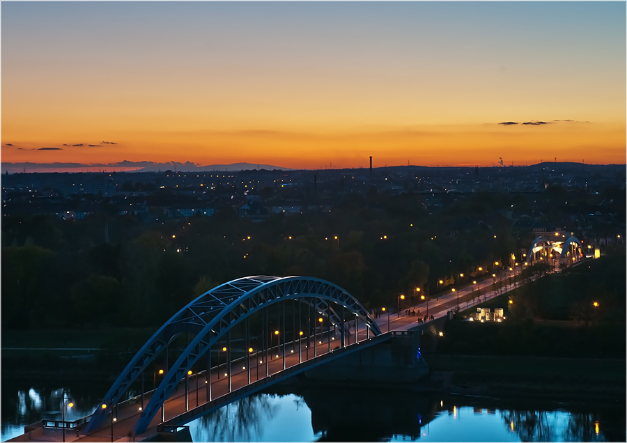 Abends in Magdeburg