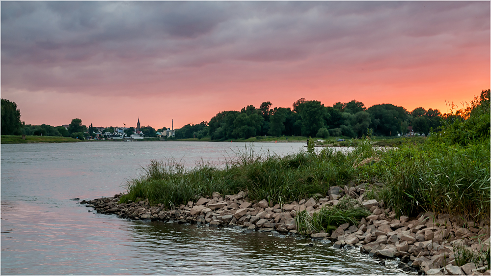 Abends in Magdeburg