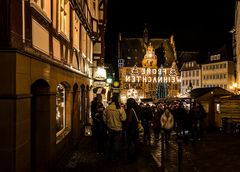 Abends in Marburg mit....