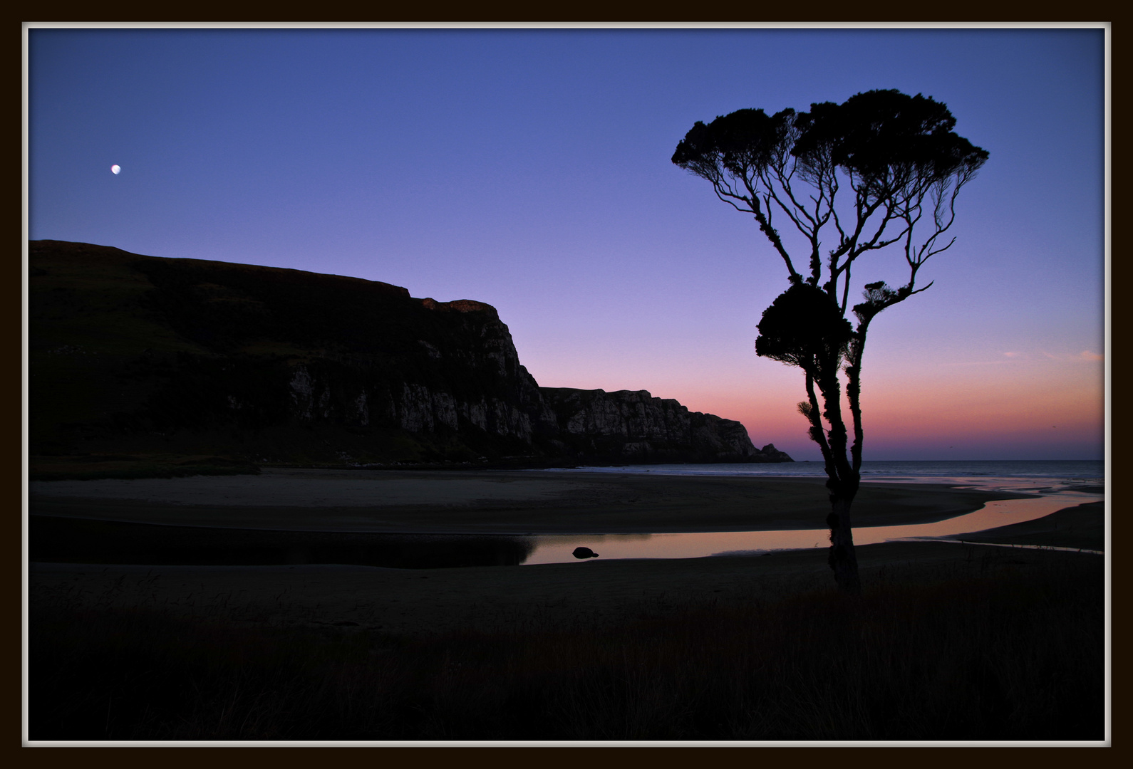 abends in Neuseeland