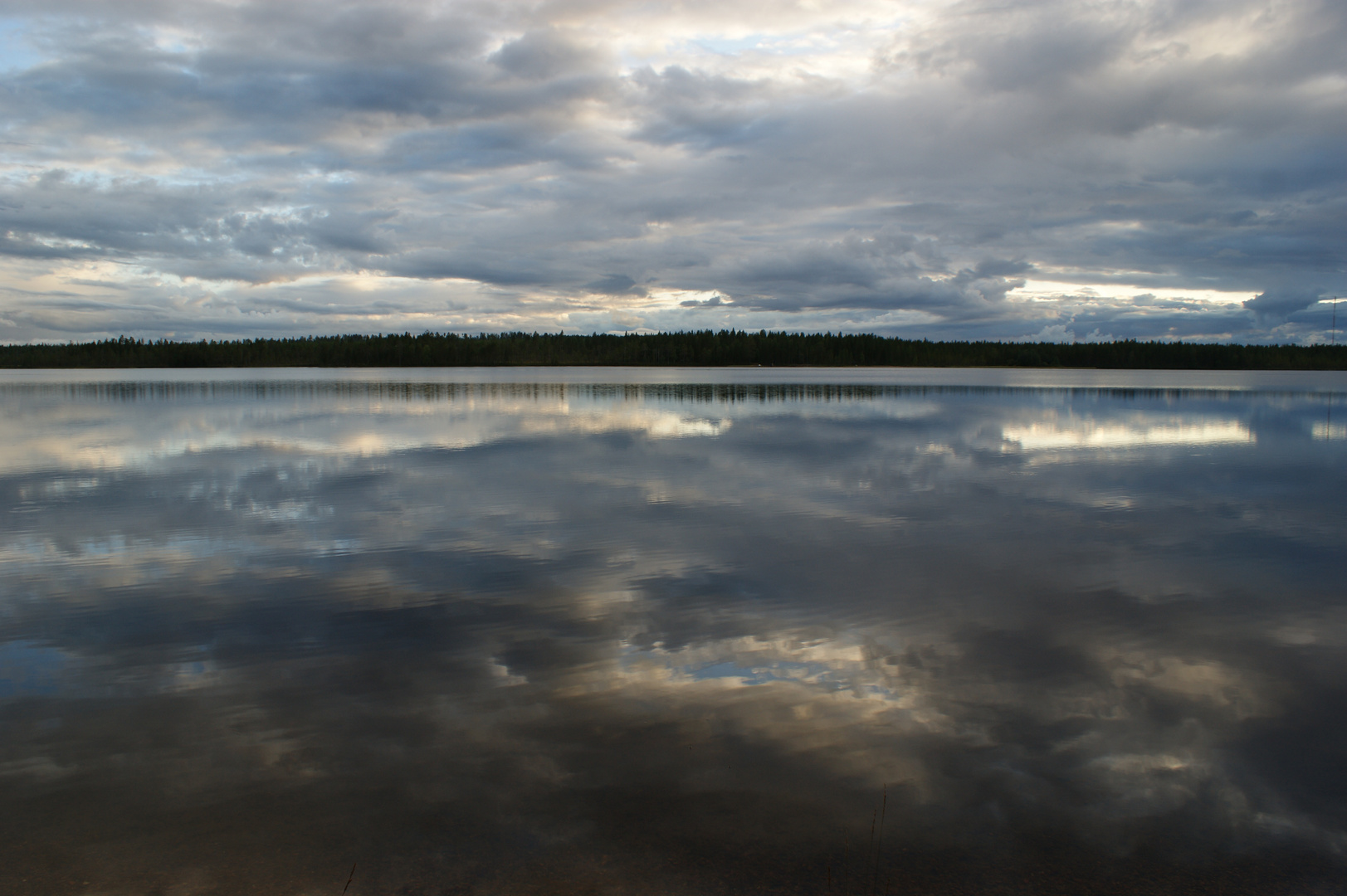 Abends in Nordfinland