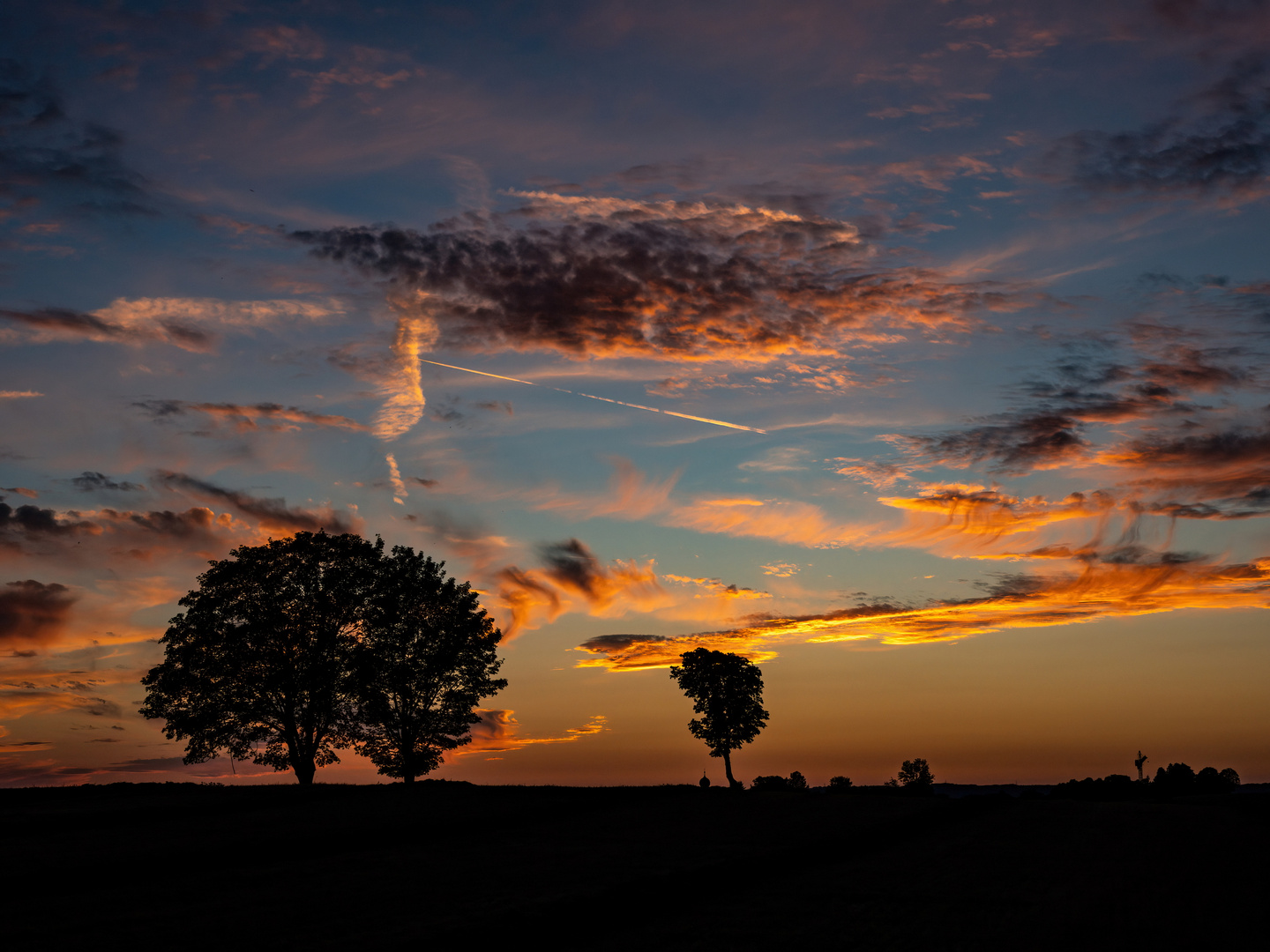 Abends in Oberbayern