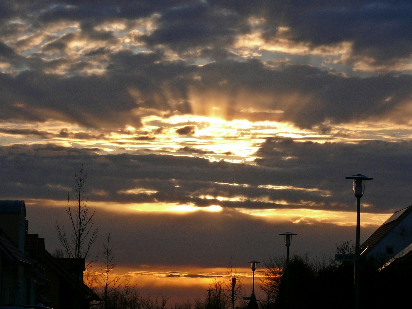 Abends in Odelzhausen...