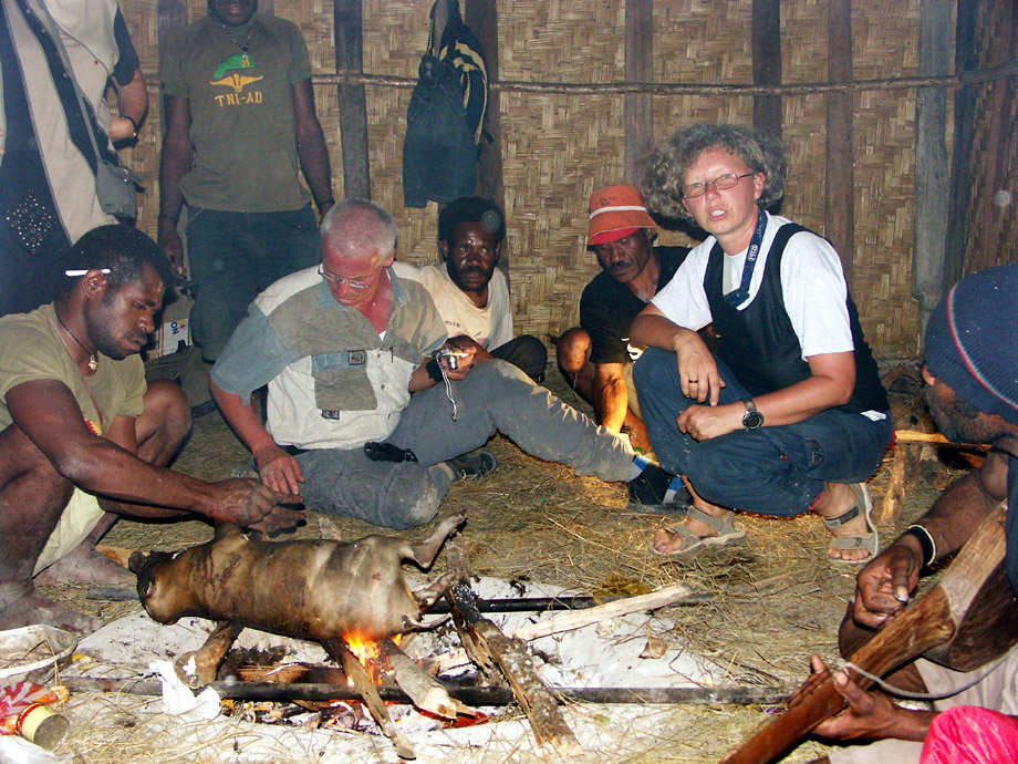 abends in Papua