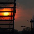 Abends in Puttgarden am Fährhafen