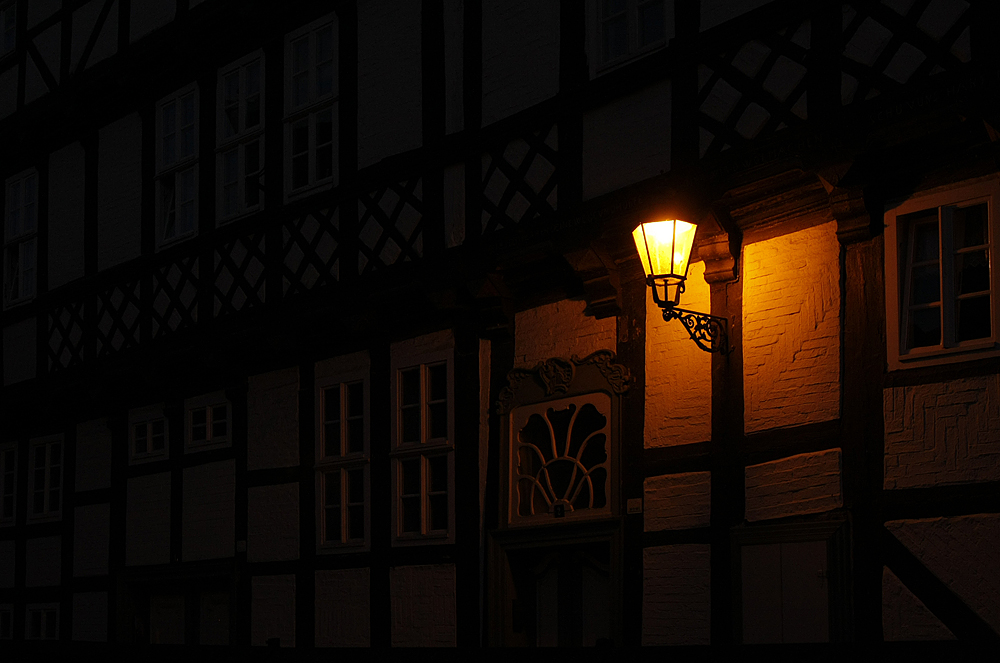 Abends in Quedlinburg