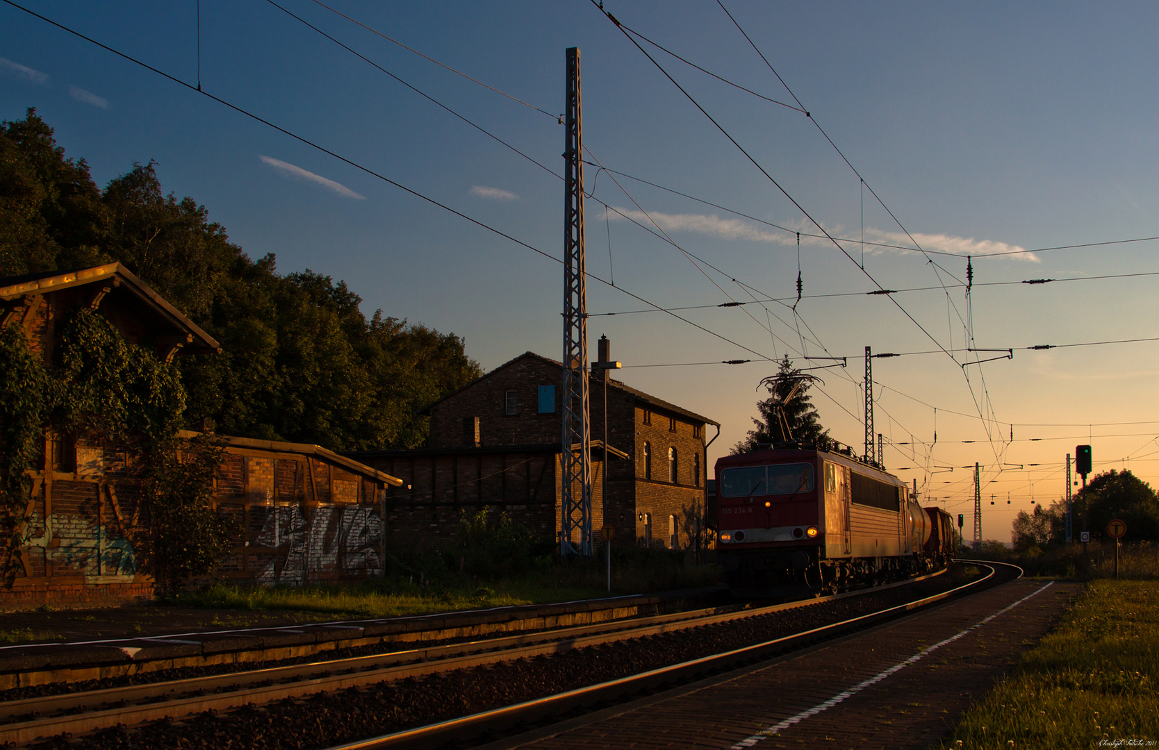 Abends in Riestedt