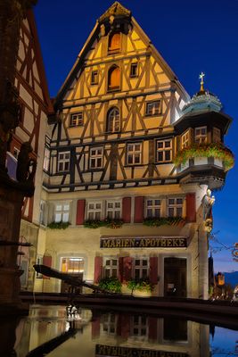 Abends in Rothenburg ob der Tauber