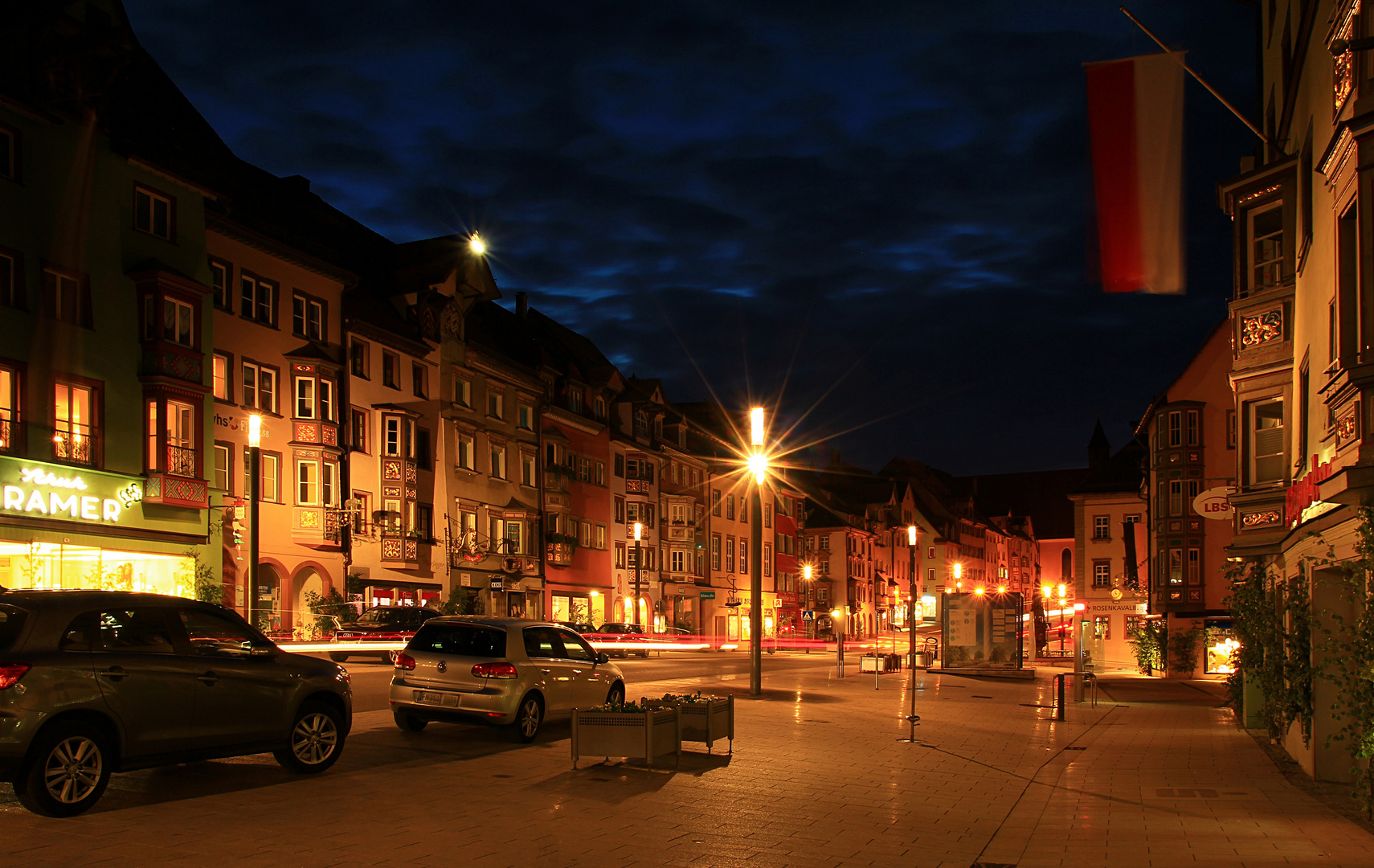 Abends in Rottweil am Neckar