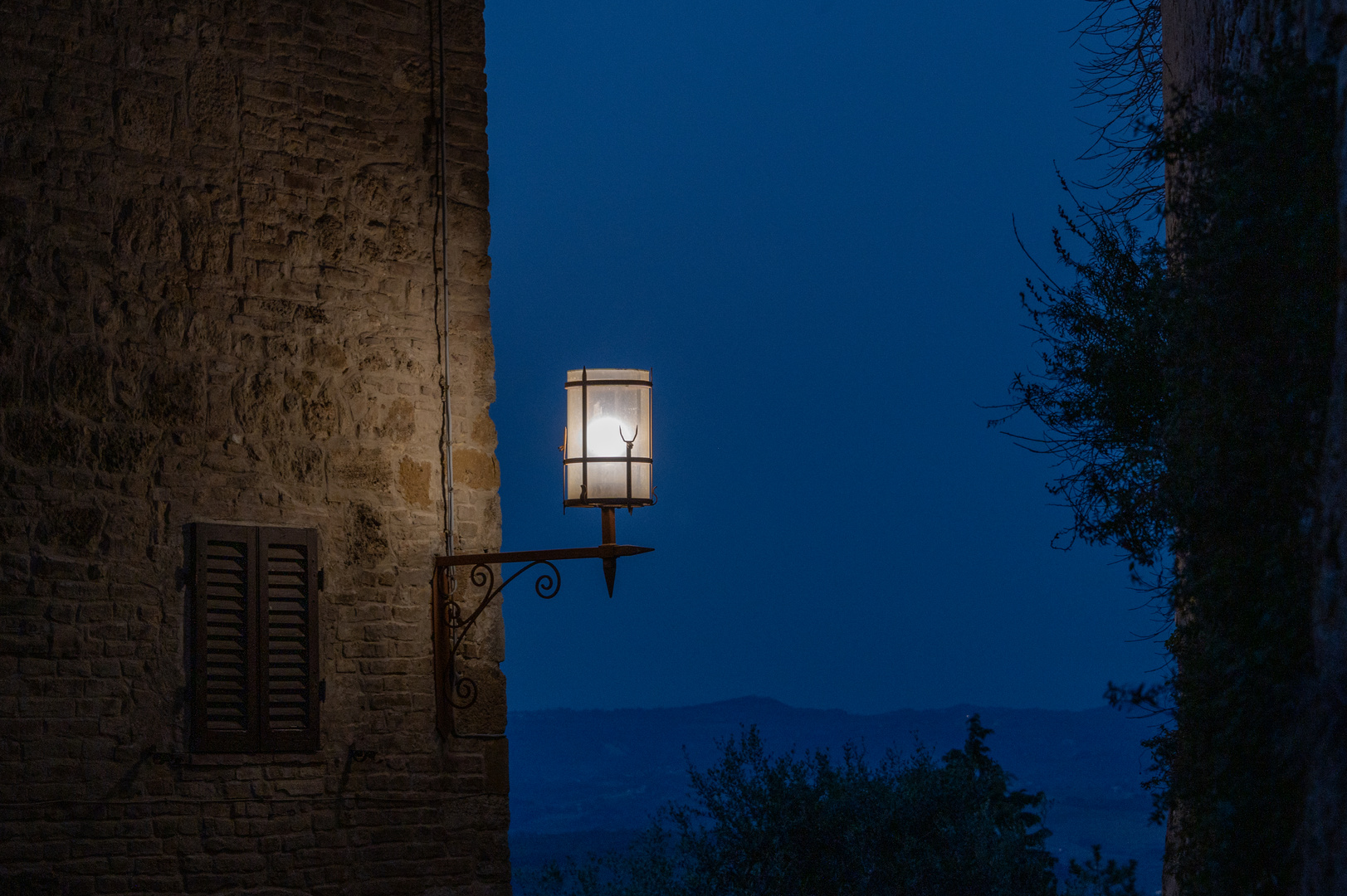 Abends in San Gimignano