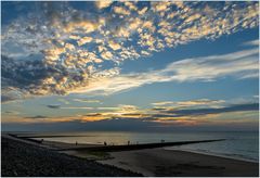 Abends in sommerfrischer Nordsee-Luft... 