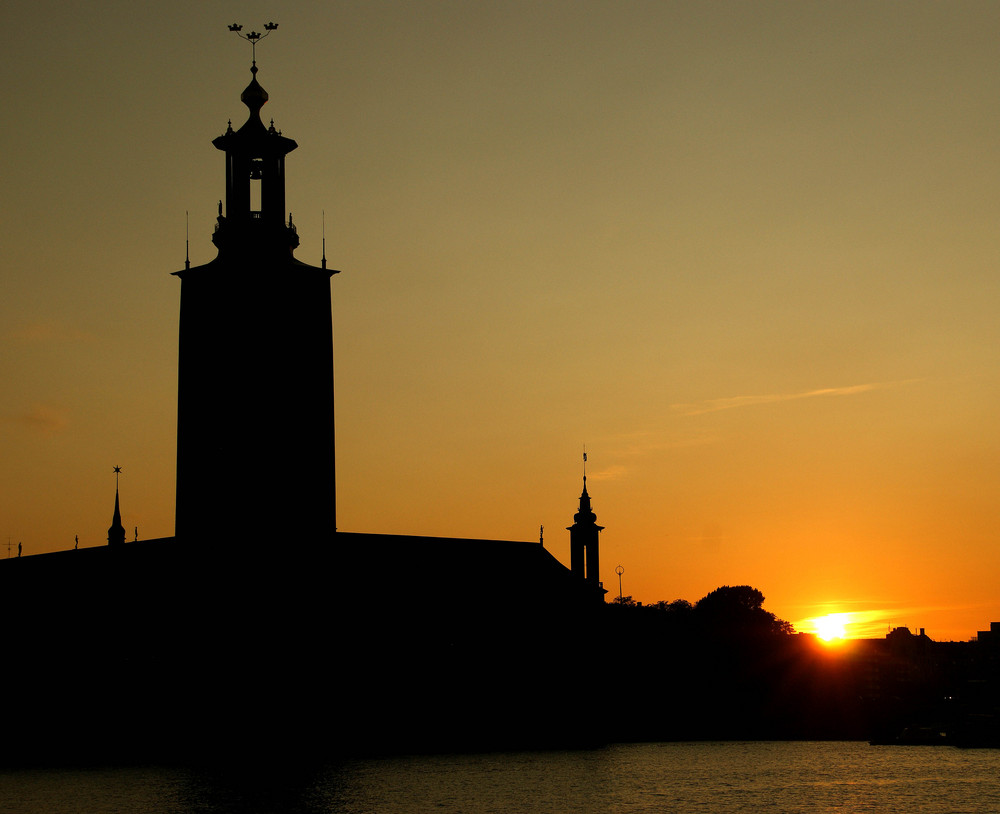 Abends in Stockholm