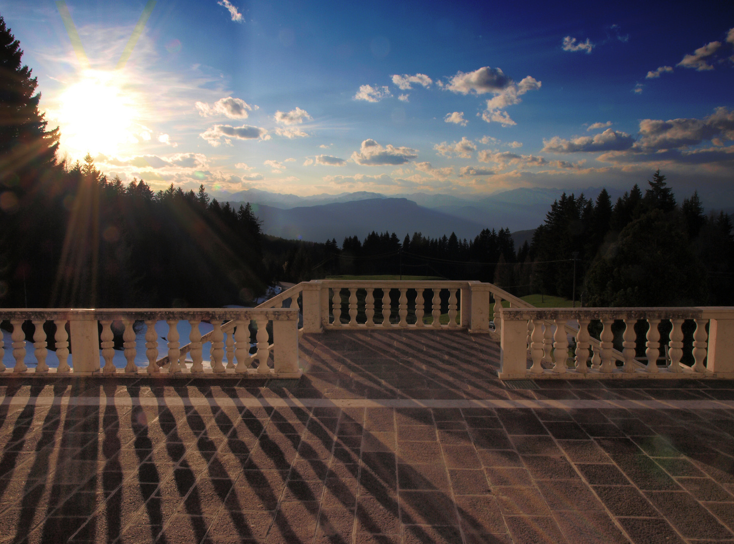 Abends in Südtirol