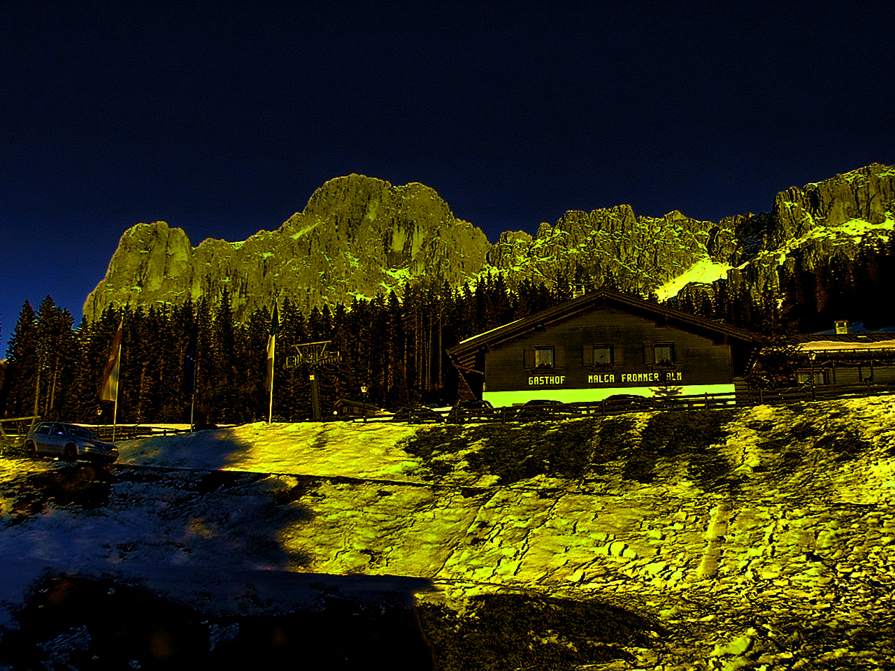 Abends in Südtirol