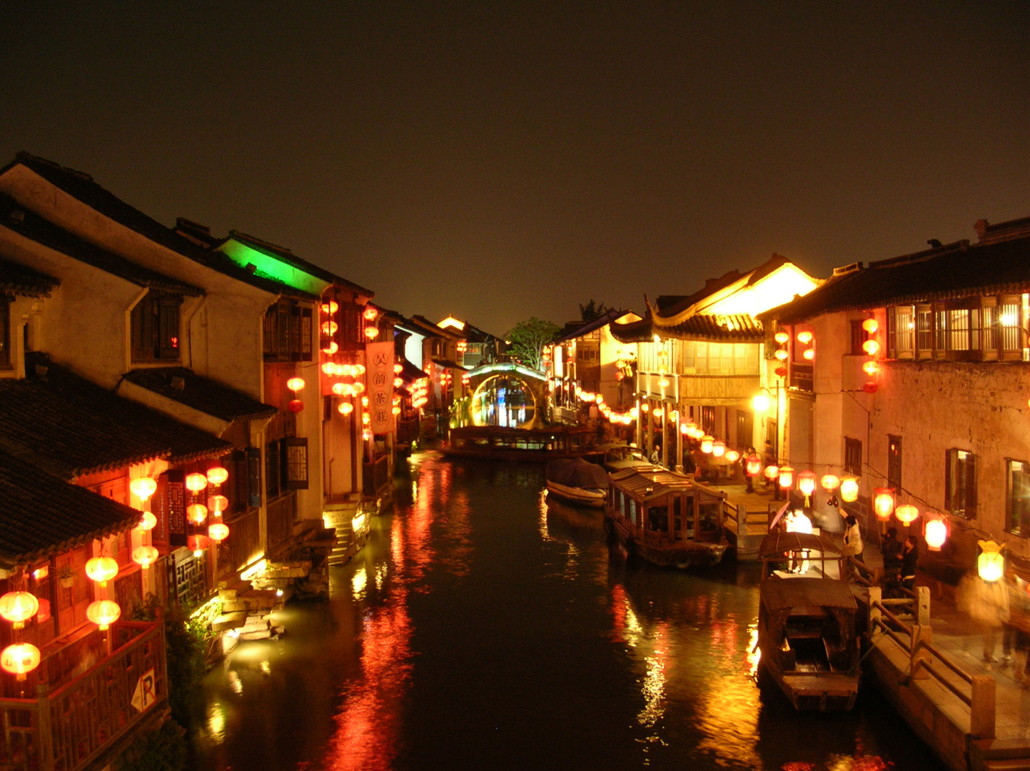 Abends in Suzhou