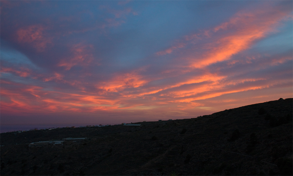 Abends in Teneriffa