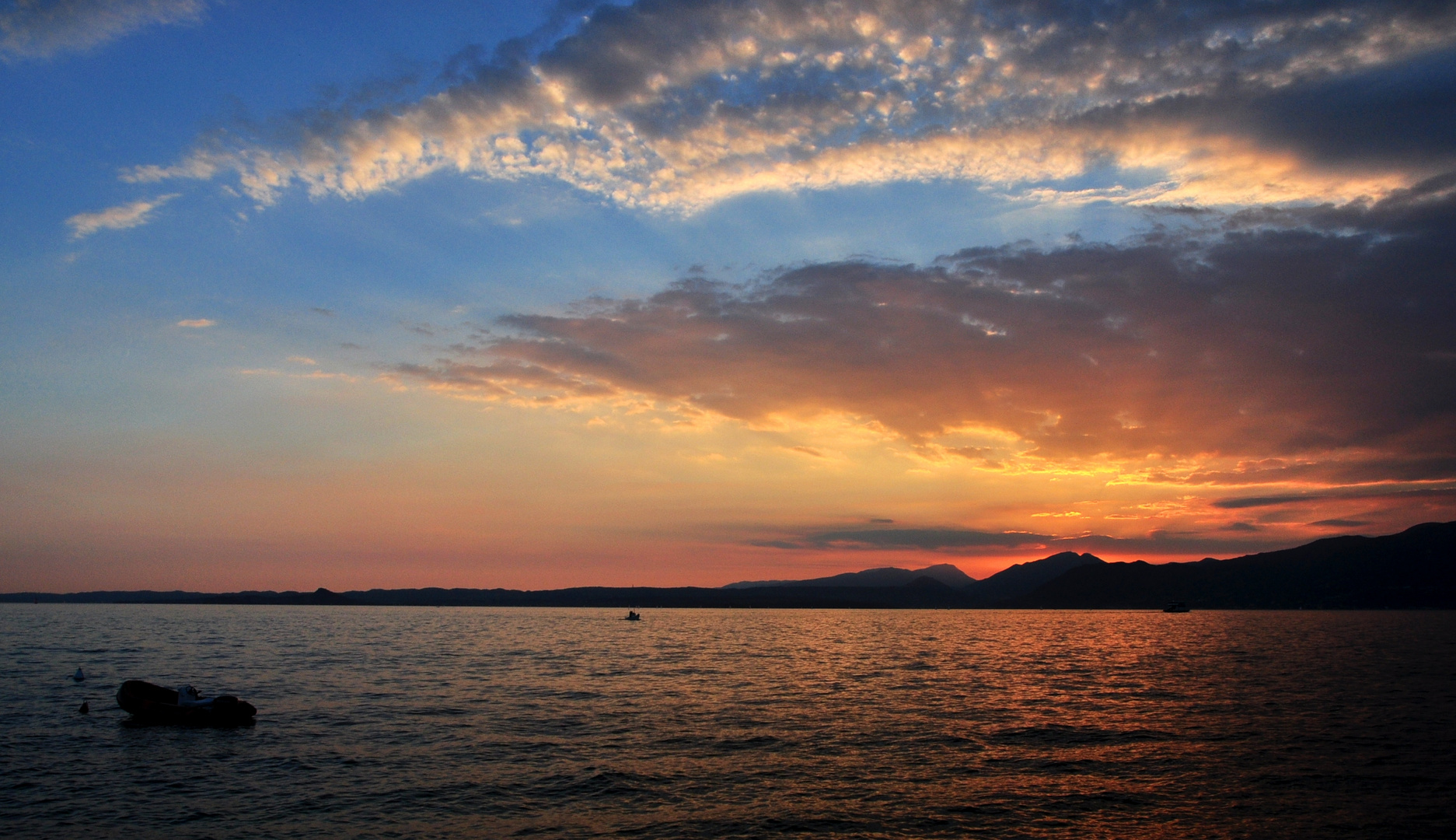 Abends in Torri del Benaco