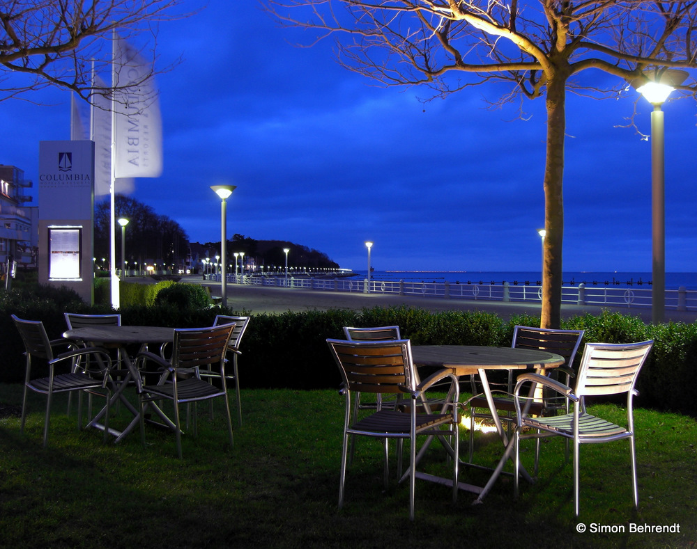 Abends in Travemünde