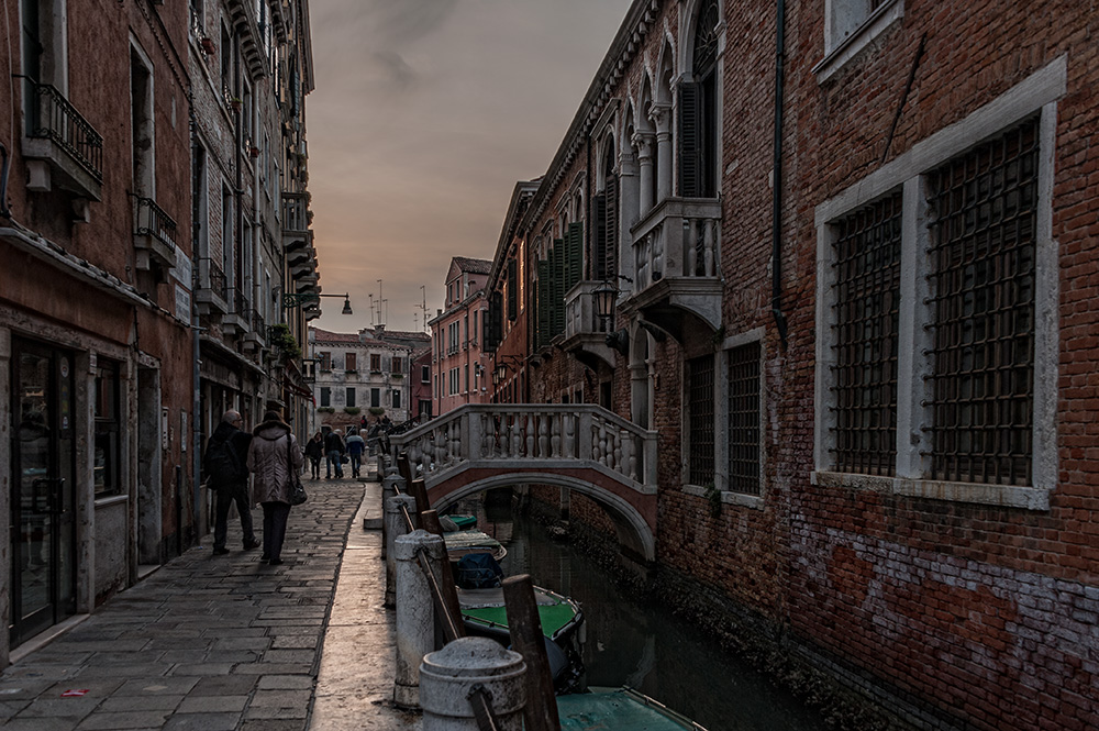 Abends in Venedig