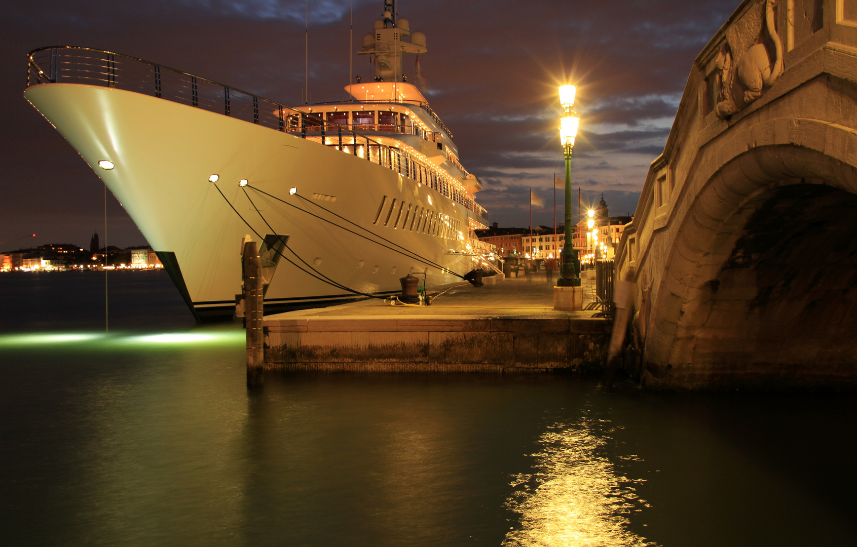 Abends in Venedig...