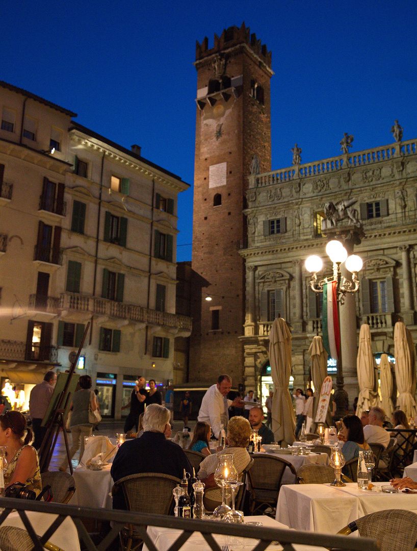 Abends in Verona