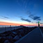 Abends in Warnemünde