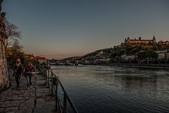 Abends in Würzburg