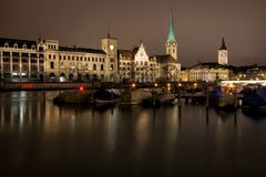 abends in Zürich