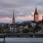 Abends in Zürich