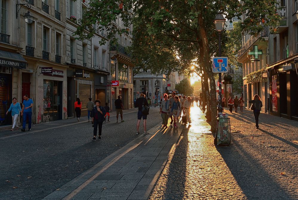 Abends irgendwo in Paris