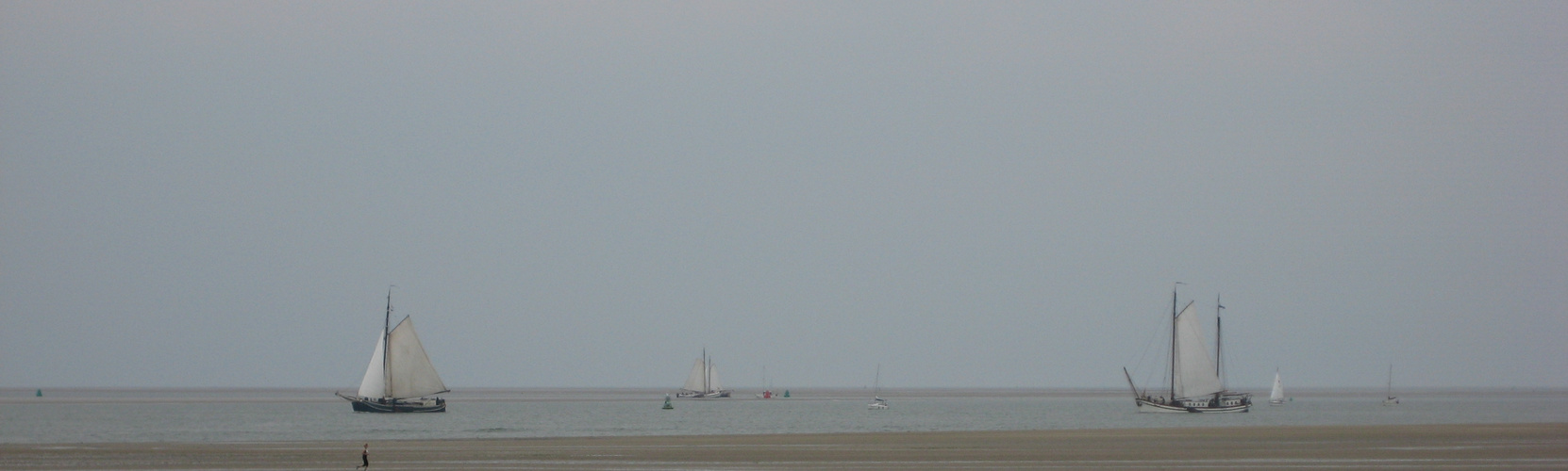 Abends kommen die Segler nach Terschelling rein