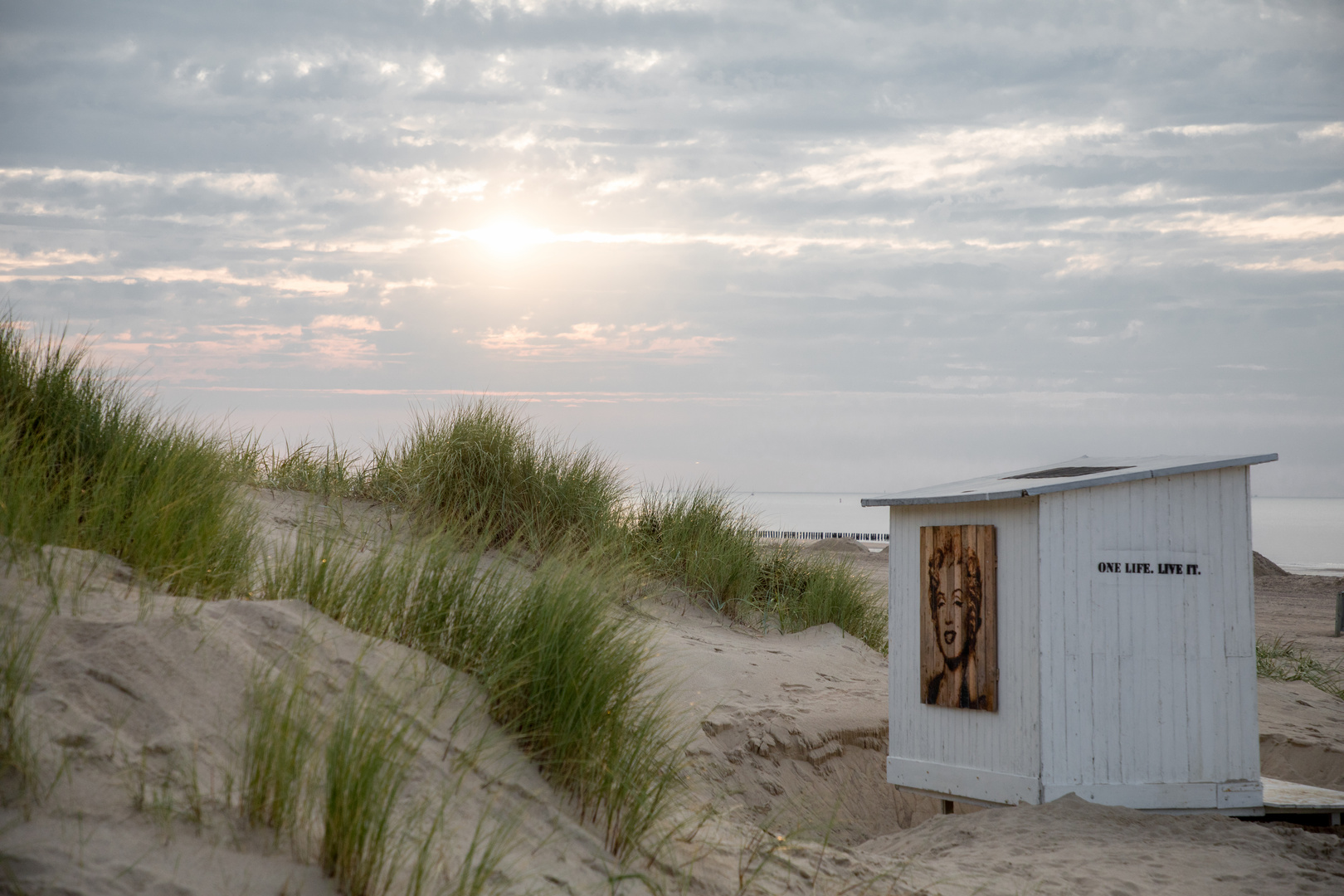 Abends neben Mojo - Cadzand Bad