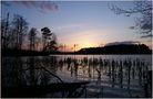 Abends ruhe am See von Peter Smiarowski