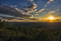 Abends über Annaberg