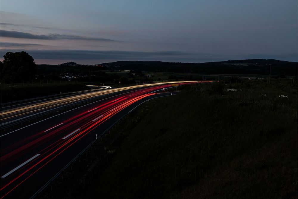 Abends über der B49 (1)