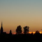 Abends über Fechenheim